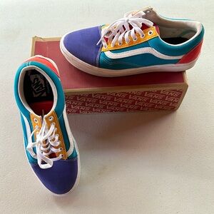 Vans Comfy Cush Multicolor Canvas Sneakers